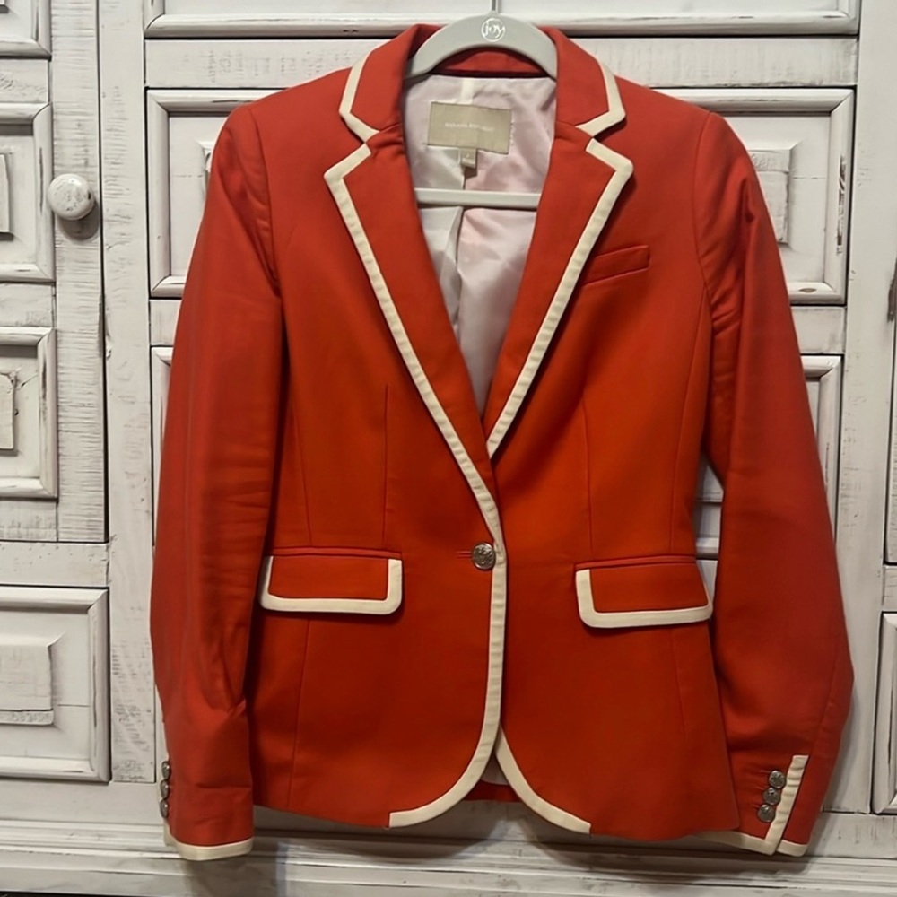 Coral Banana Republic Blazer Jacket Size 2
